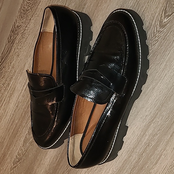 ๐ค Franco Sarto Bazel Platform Lug Soleโ Loafers Size 13 Euc - Picture 14 of 14